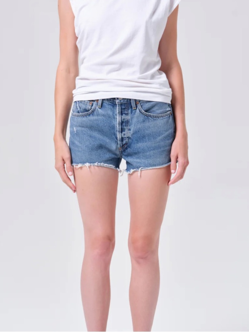 Agolde Parker Vintage Cut Off Short - Chorus - 24